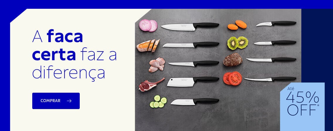 A faca certa para cada preparo