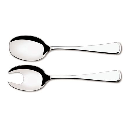 Talheres para Salada Tramontina Mônaco em Aço Inox Acabamento Alto Brilho com Detalhes no Cabo 2 Peças
