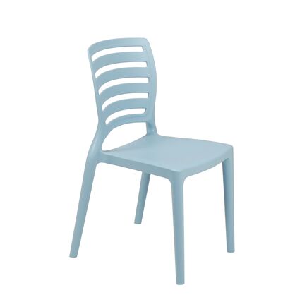 Cadeira Infantil Tramontina Sofia em Polipropileno Azul Pastel